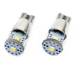 LED-pære T10e W5W med hvitt lys