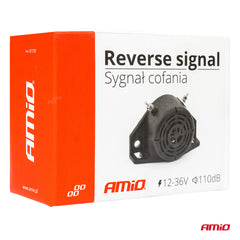 Ryggealarmsignal for biler og maskiner