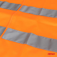 Oransje sikkerhetsvest i størrelse XL