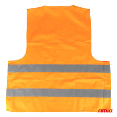XL refleksvest med praktisk borrelåslukking