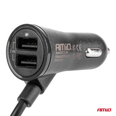 USB-billader med 1,5 meter kabel