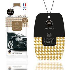 Aroma Prestige Card Gold hengende luftfrisker til bil