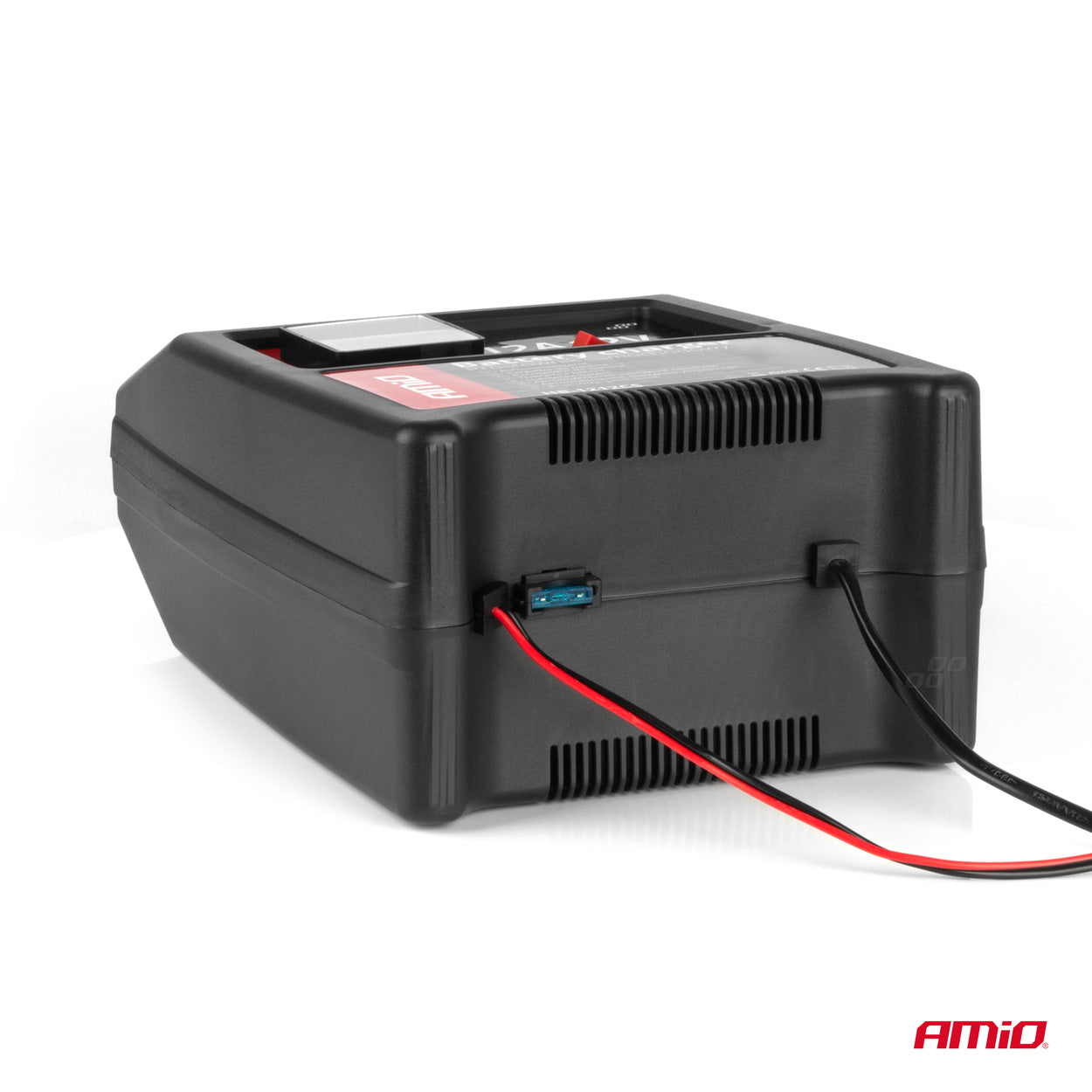 12V batterioplader med ABS-hus