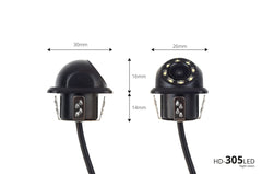 Detalj av HD-305-LED-ryggekamera