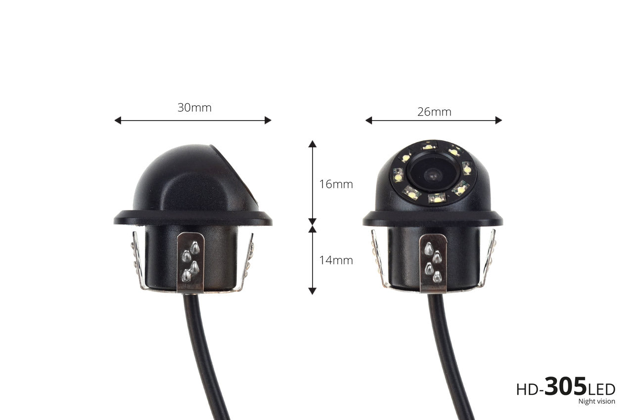 HD-305-LED parkeringssystem med sensorer og kamera