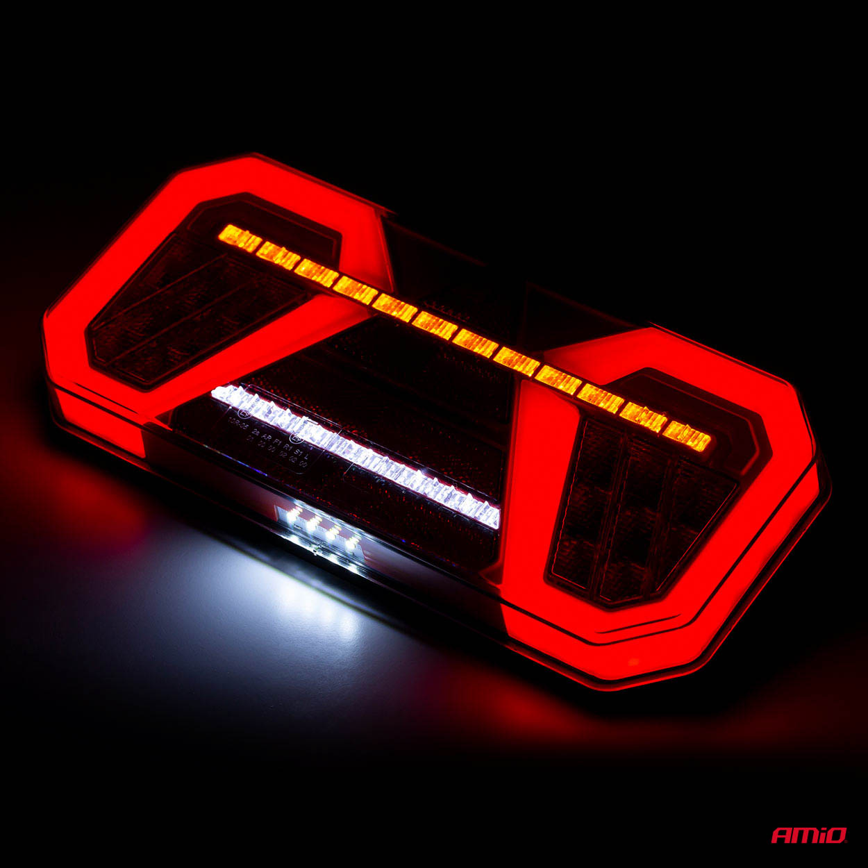 Bageste LED-kombinationslygte set fra en anden vinkel