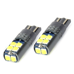 LED CANBUS W5W-pære med mål på 33 x 9 mm