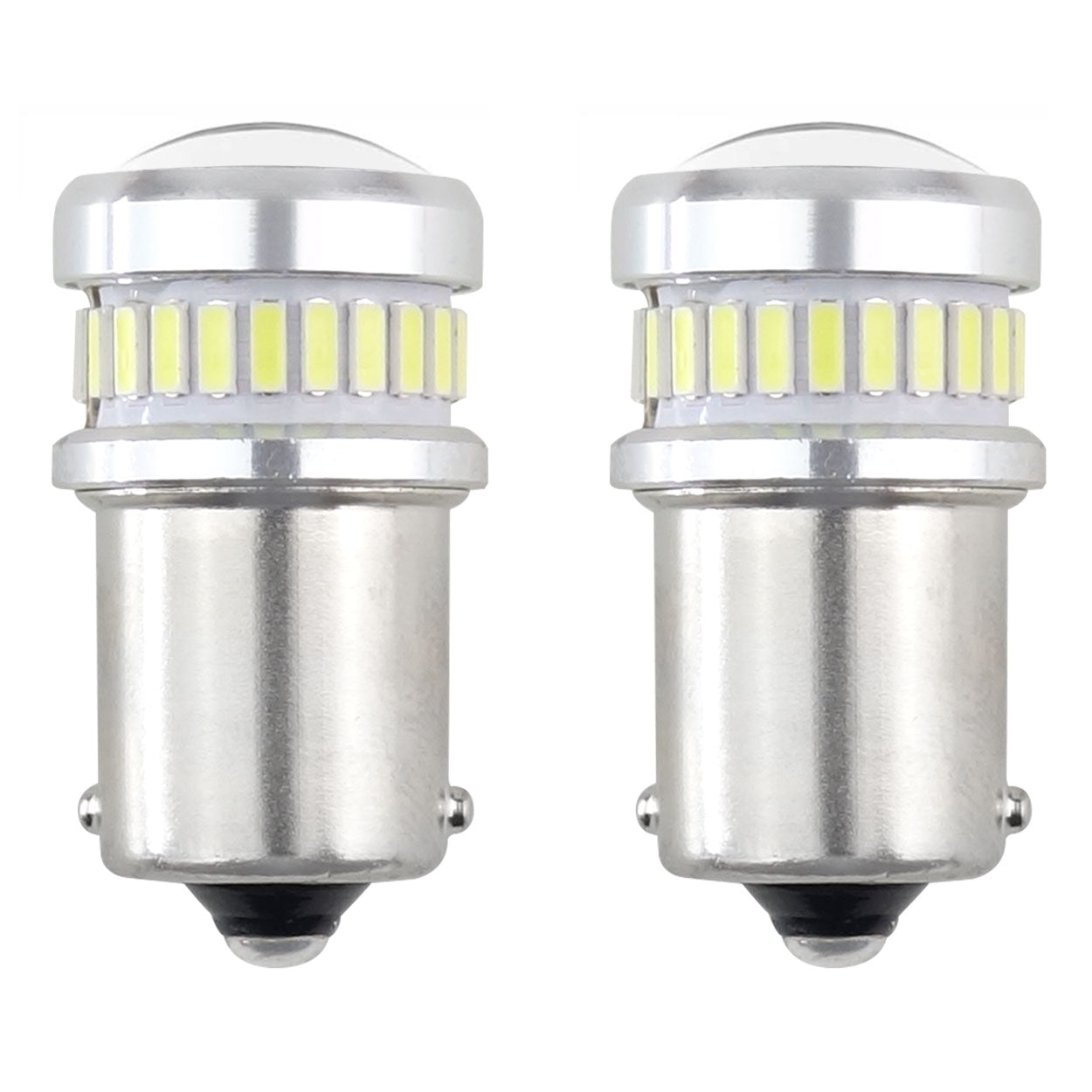 BA15S LED-pære med hvidt lys og CANBUS