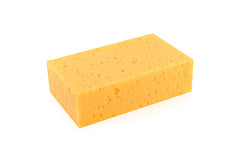 Orange svamp til bilvask