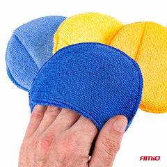 Sæt med mikrofiber-applikatorer til bilpleje