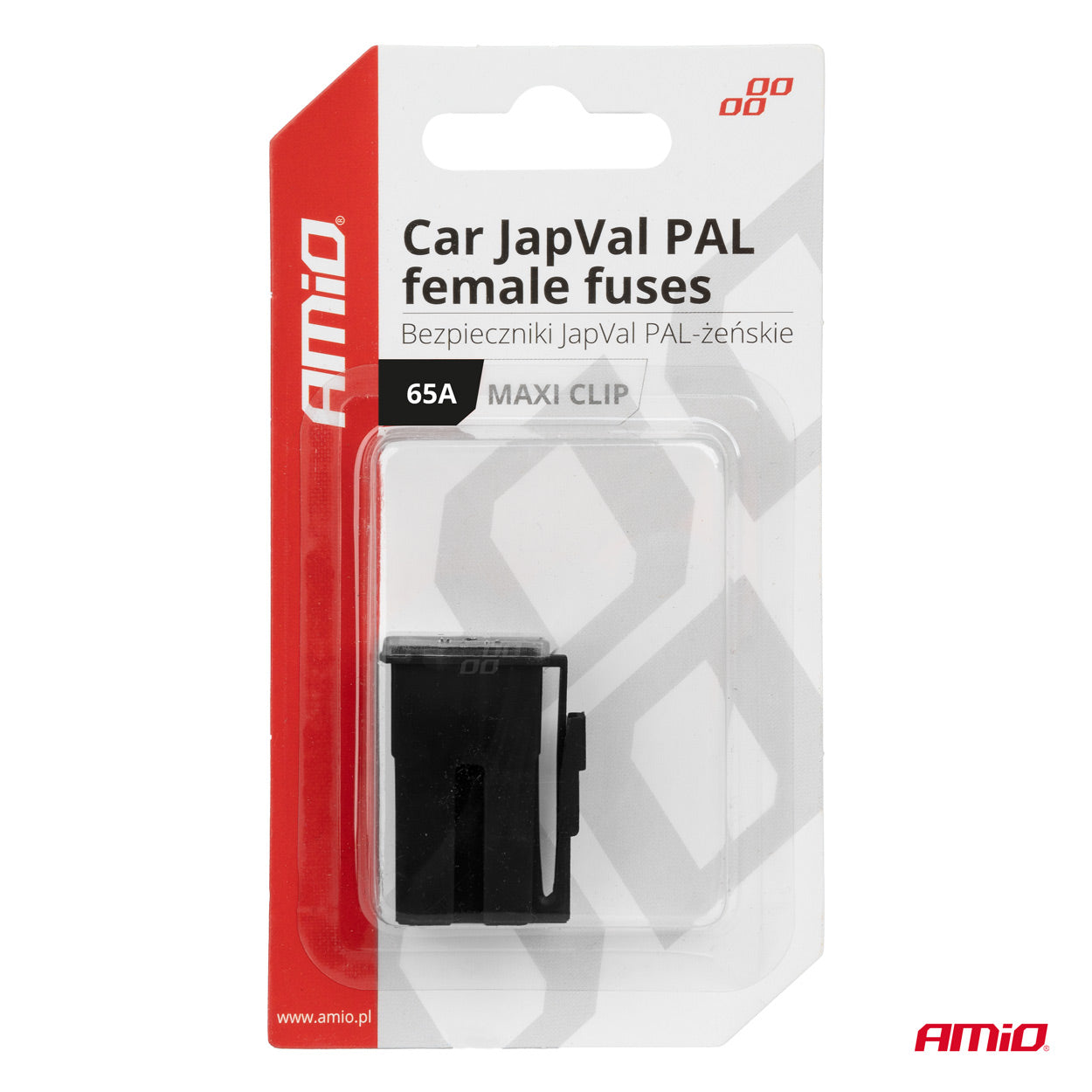 JAPVAL PAL hun-sikring 65 A i blisterpakning