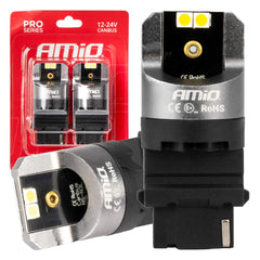 LED-pærer P27W med CANBUS og hvidt 6000K lys