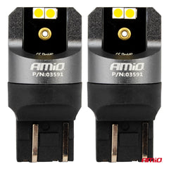 W21/5W LED-pærer med 4x3030 SMD og CANBUS