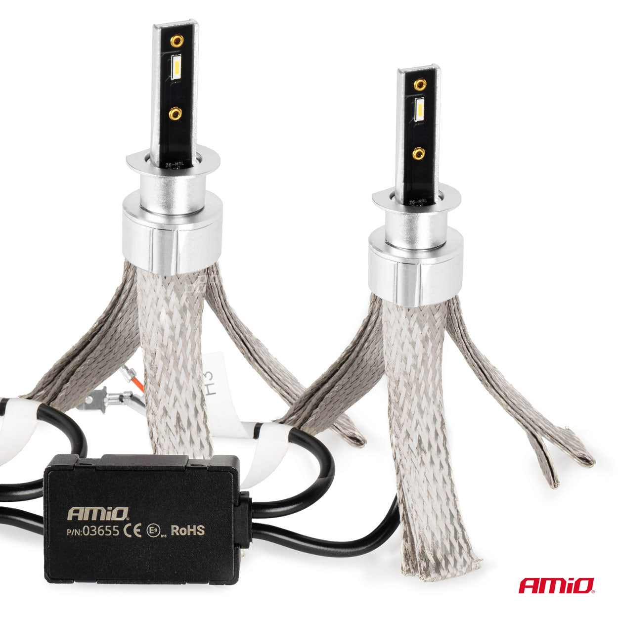 LED H1-pærer til 12 og 24 volt