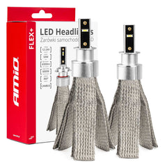 LED H3-pærer FLEX+ med CANBUS og 6000 K
