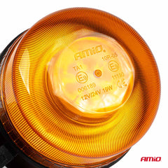 LED-advarselslampe til 12/24 V med magnet