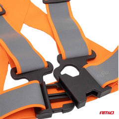 Orange refleksvest til øget synlighed