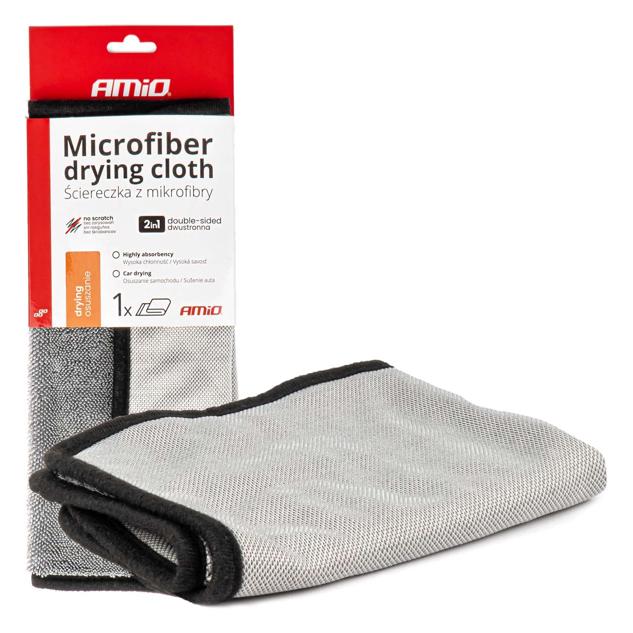 Mikrofiber-tørreklud på 40 x 30 cm med 550 GSM
