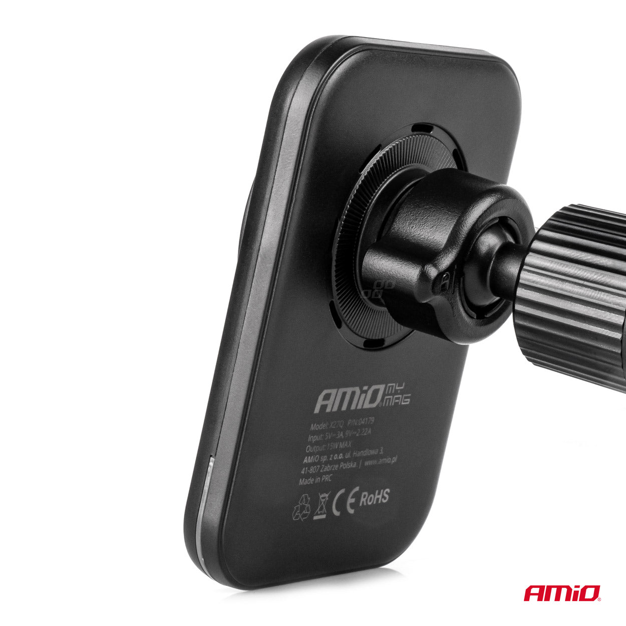 Magnetisk bilholder med 15 W trådløs opladning