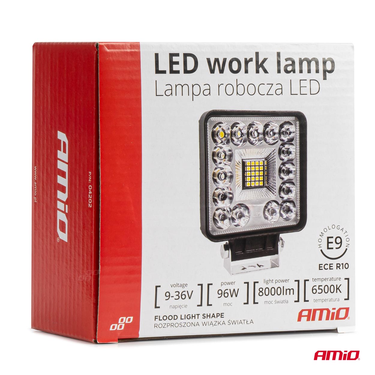 LED-arbejdslampe AWL61 monteret til arbejdsbrug