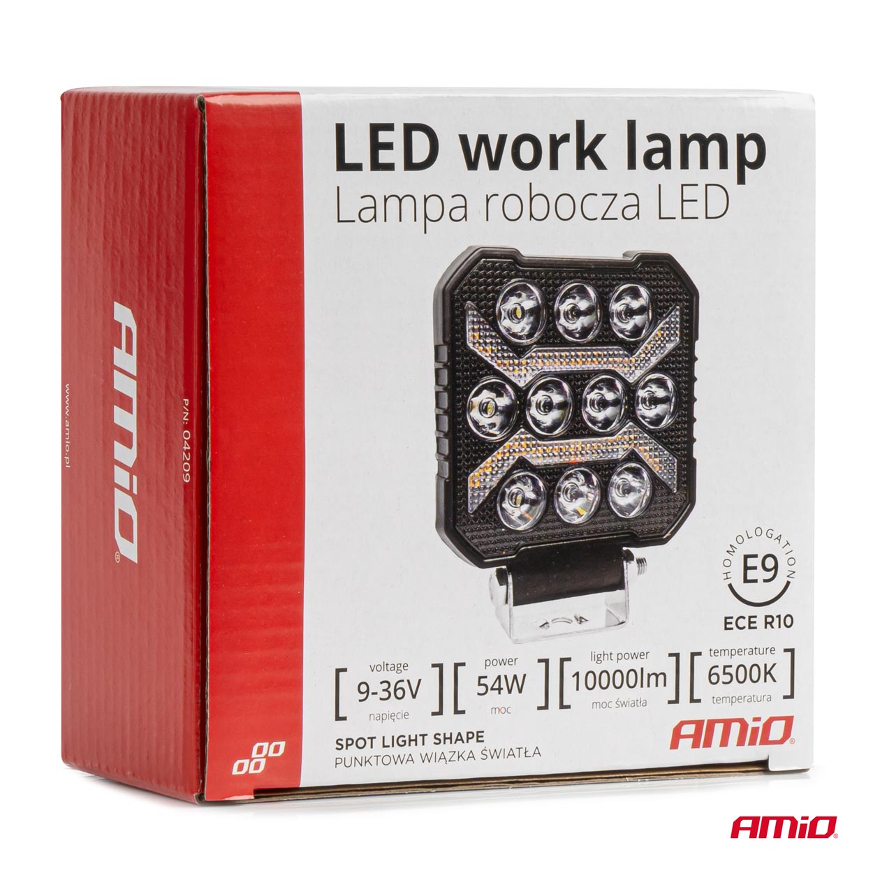 LED-arbejdslygte AWL68 med tre lysfunktioner