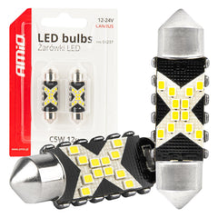 LED CANBUS-pærer C5W med 12 SMD-dioder