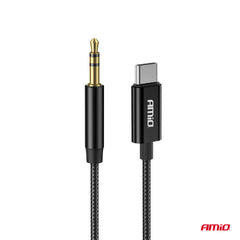 USB-C til AUX-kabel med 3,5 mm lydstik
