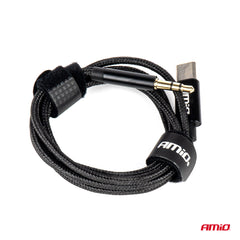 1 meter USB-C til AUX-kabel til lydforbindelse