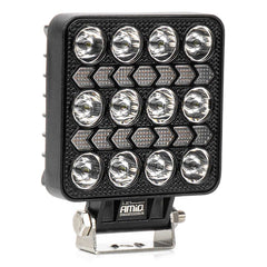 LED-arbejdslampe AWL75 med hvidt arbejdslys og gult advarselslys