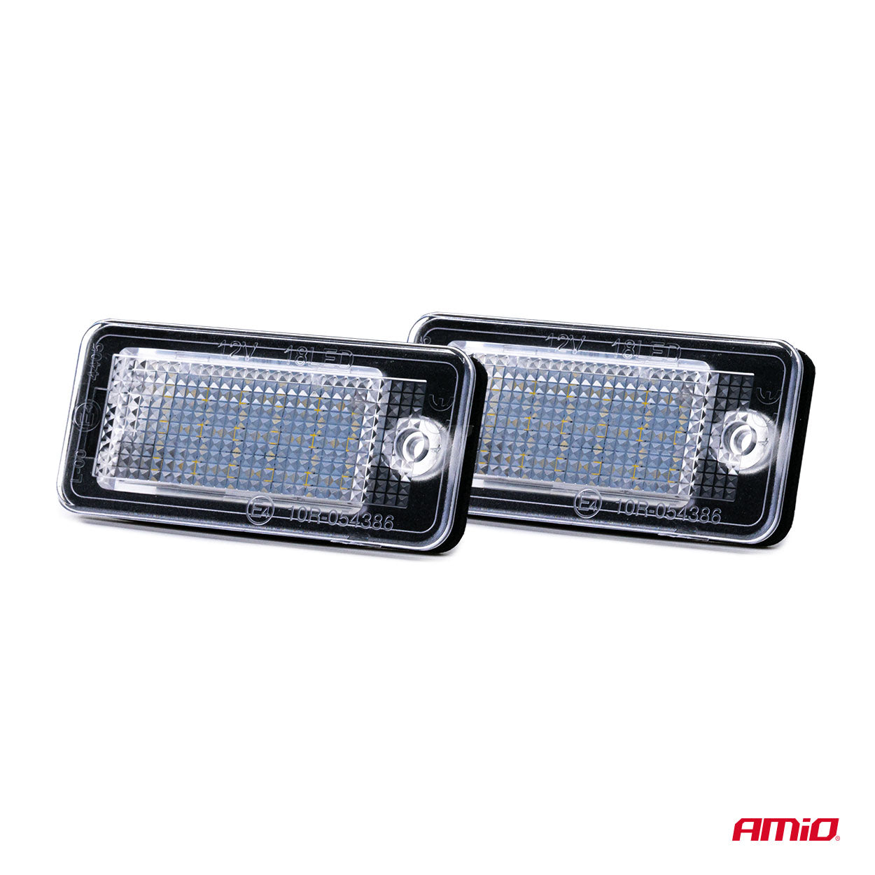 LED nummerpladelys CLP01 til Audi set fra siden