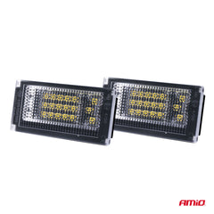 LED-nummerpladelygte CLP14 til MINI set fra siden
