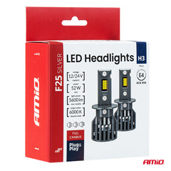 LED-forlygtepære F25 Silver Edition med 5600 lm