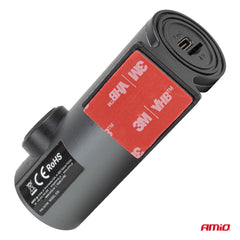 Kompakt dashcam med Full HD 1080P og Wi-Fi