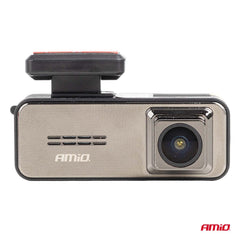 Dashcam med 3,2 tommer LCD-display og visning fra to kameraer