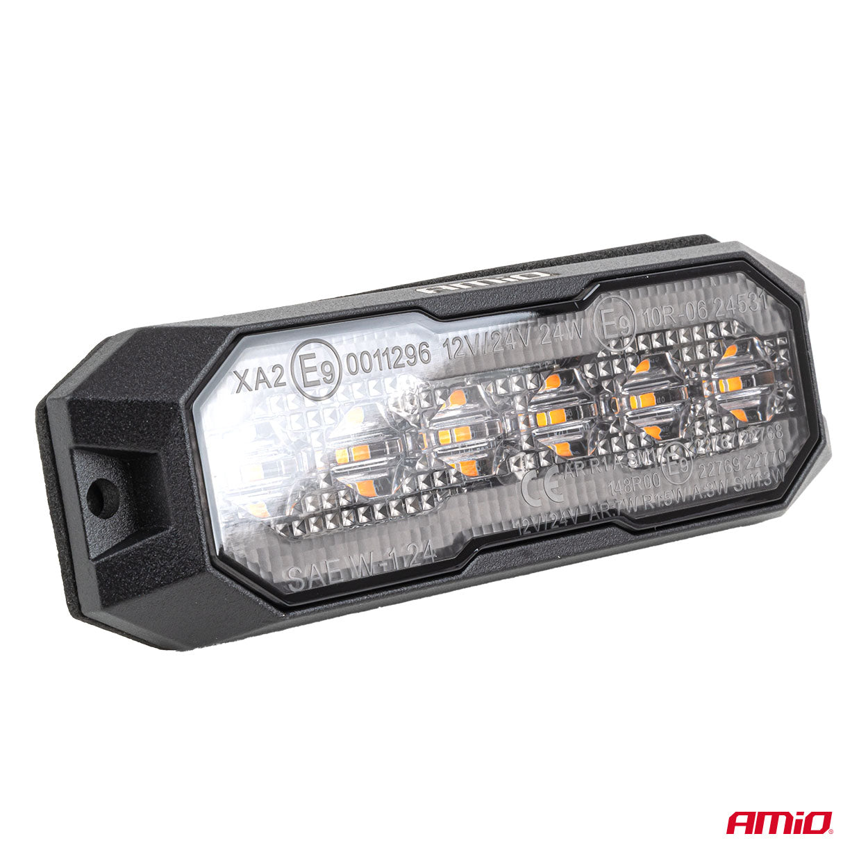 LED-advarselslampe med 24 W effekt