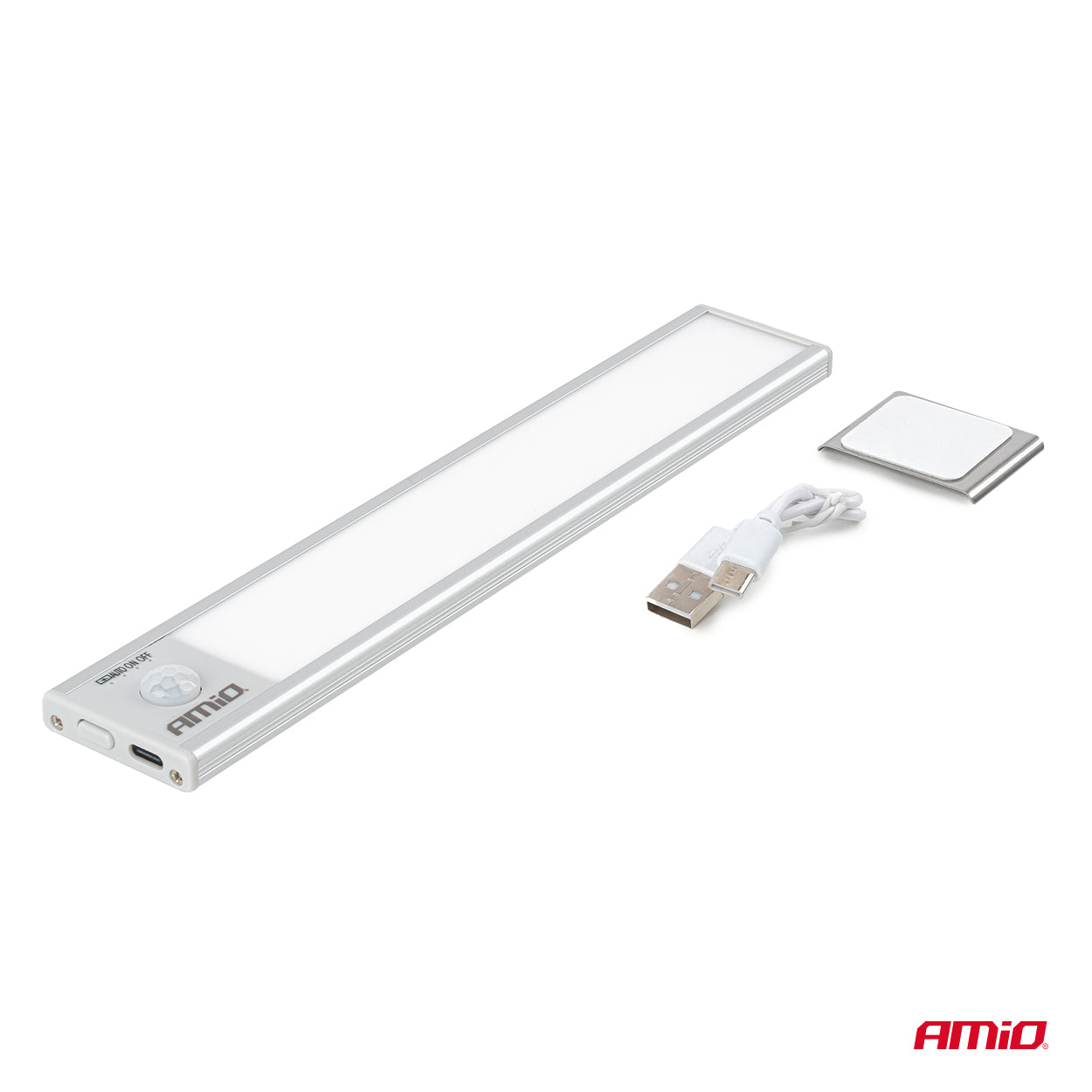 Trådløs LED-lampe med PIR-bevegelsessensor