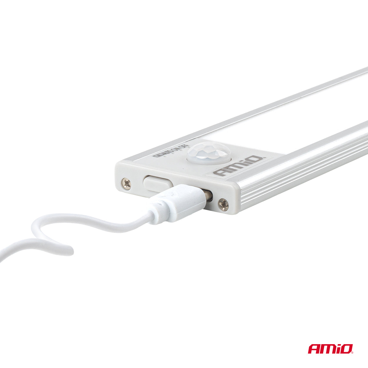 Magnetisk LED-lampe med selvklebende montering