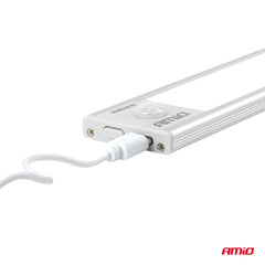 Magnetisk LED-lampe med selvklebende montering
