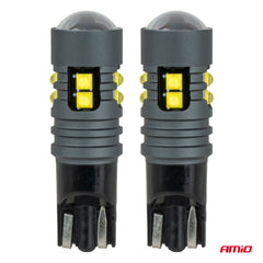 T10 LED-pære med 10 hvite SMD-LED-er