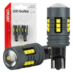T15 LED-pære med 18 SMD 2525 LED-er og hvitt lys