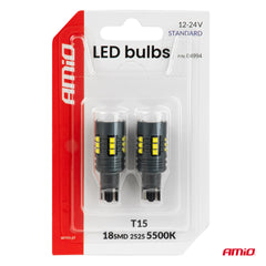 T15 LED-pære med 18 SMD 2525 LED-er