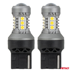 LED-pære 7440 W21W for 12/24 V kjøretøybelysning