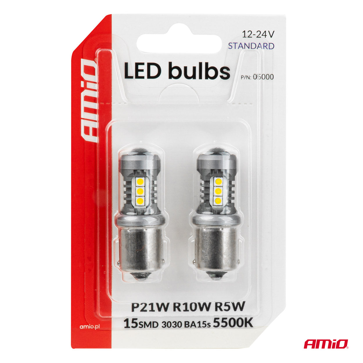 LED-pære for 12/24 V-systemer