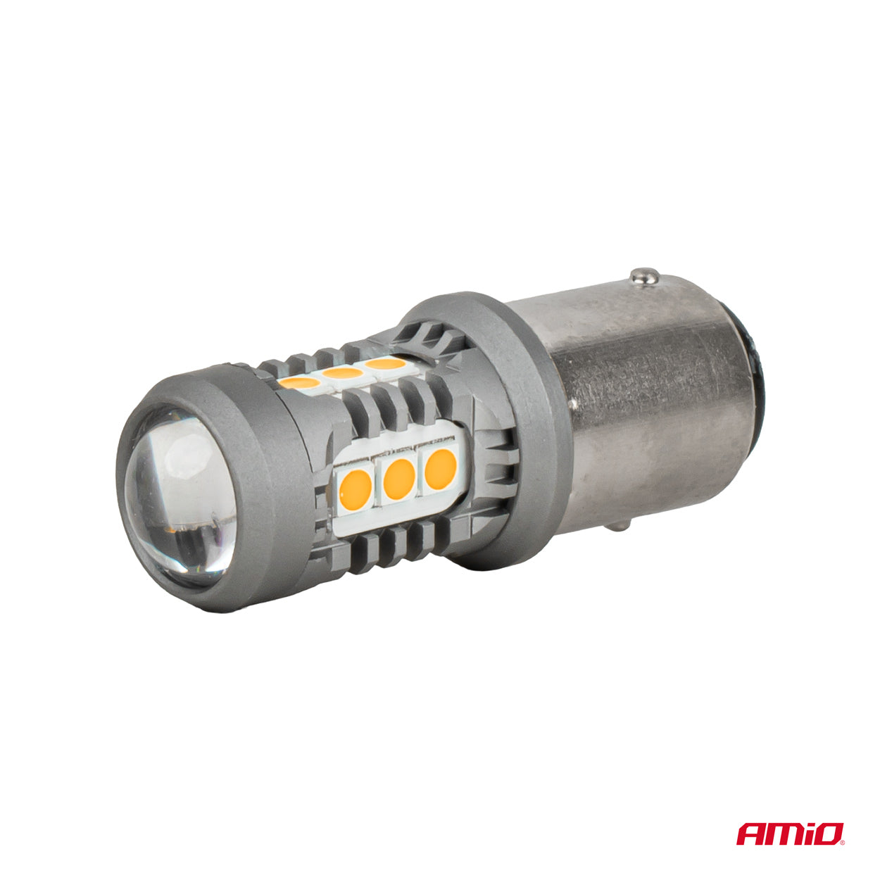 Oransje LED-pære for 12/24 V bilsystemer