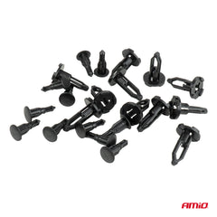 Ekspansjonsklips for bildeler med 28 mm lengde og 9 mm diameter