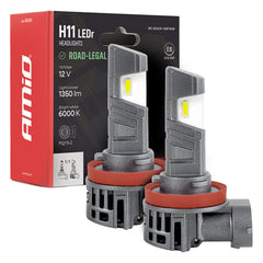 H11 LED-frontlyspærer med ECE R37-typegodkjenning