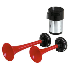 Carpoint-horn, 2-tonet, 12 V, 117 dB, 240 W 