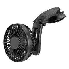 Carpoint-vifte med sugekopp for dashbord, USB-A, Ø 10,5 cm, 5 V 