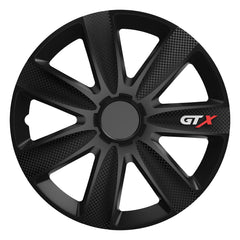 Versaco GTX hjulkapsel i svart karbon til 16 tommer