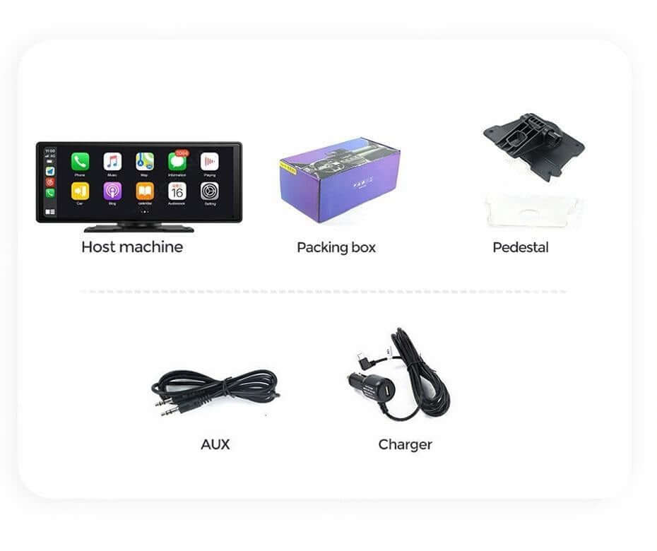 Universel Medium - 10,26" radio m. Apple Carplay og Android Auto – Bilmedie.dk